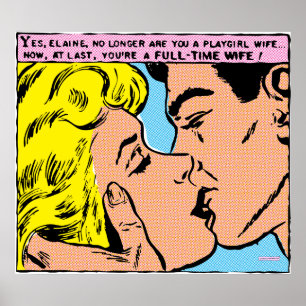 Poster Femme de joueuse (plus grandes tailles)