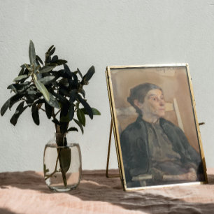 Poster Femme de la montagne de Caroline du Nord