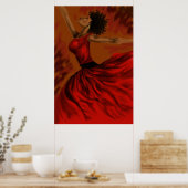 Poster Femme de la passion (Cuisine)