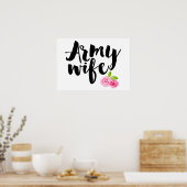 Poster Femme de l'armée (Cuisine)