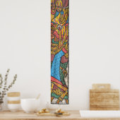 Poster Femme de marché (Cuisine)