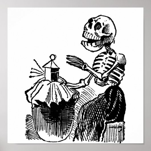 Poster "Femme de marché" vers le début des années 1900 ME (Devant)