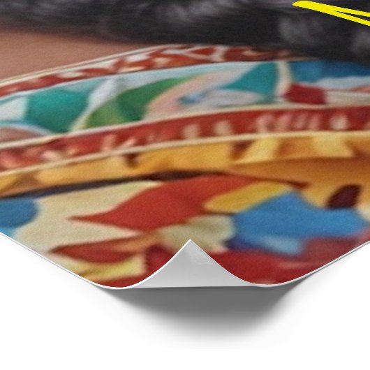 POSTER FEMME DE MAYOTTE (Coin)