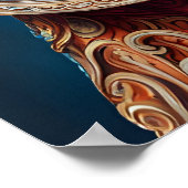 Poster Femme de mode art (Coin)