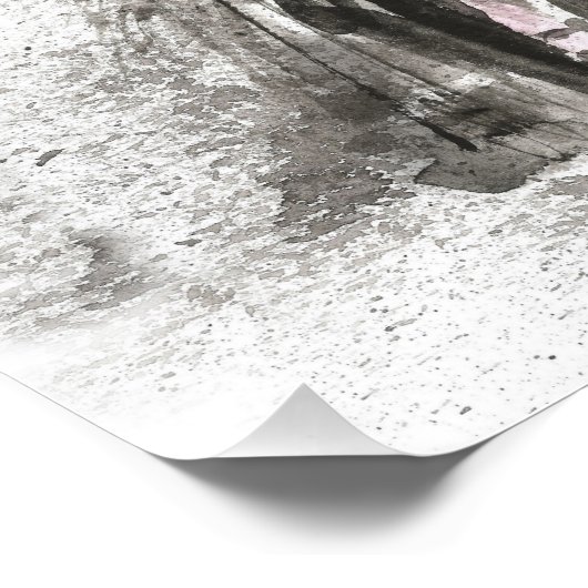 Poster Femme de mode Vogue (Coin)