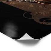 Poster Femme de Steampunk (Coin)