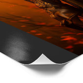 Poster Femme de Steampunk (Coin)