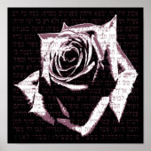 Poster Femme de vaillance - Rose (Devant)