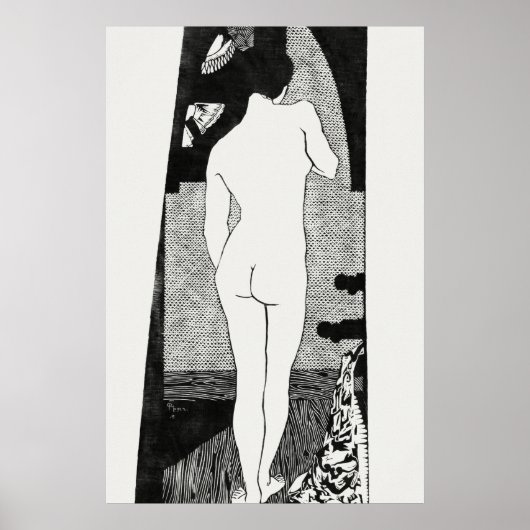 Poster Femme debout (1915) (Devant)