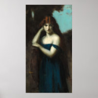 Femme debout - Jean-Jacques Henner Art