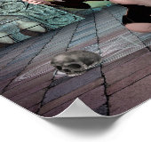 Poster femme démon et stargate dimensionnel. (Coin)