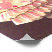 Poster Femme des années 1890 en tenue frileuse (Coin)