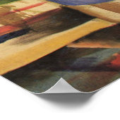 Poster Femme devant une vitrine d'August Macke (Coin)