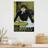 Poster Femme du procureur vintage, (Cuisine)