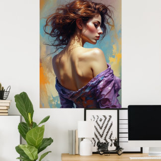 Poster Femme Élégante