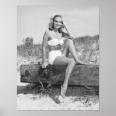 Poster Femme en Bikini (Devant)