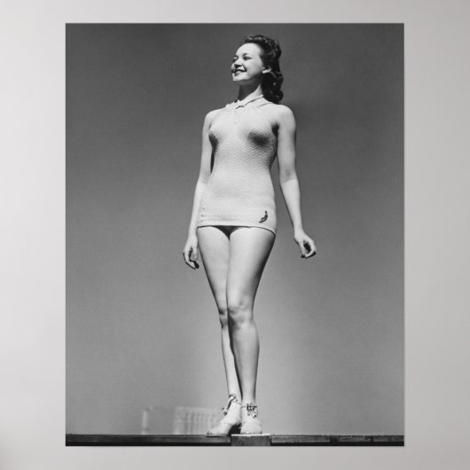 Poster Femme en maillot de bain (Devant)