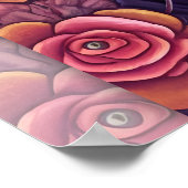 Poster Femme en maquillage crâne sucre (Coin)