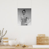 Poster Femme en robe (Cuisine)