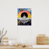 Poster Femme en train de couler (Cuisine)