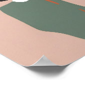 Poster femme en vert (Coin)