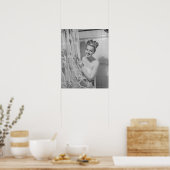 Poster Femme Enveloppée (Cuisine)
