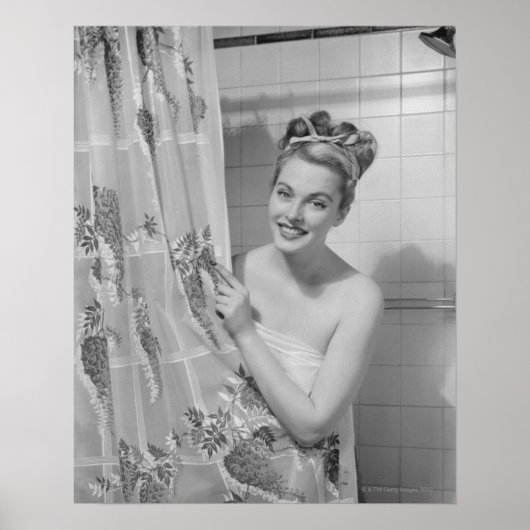 Poster Femme Enveloppée (Devant)