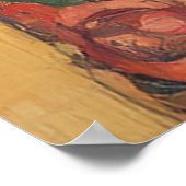 Poster Femme et chat inspirés par Klimt (Coin)