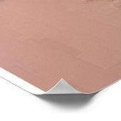 Poster Femme éthérée sur Dreamy Beach (Coin)