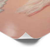 Poster Femme éthérée sur Dreamy Beach (Coin)