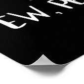 Poster Femme Ew Personnes Drôle Canard Masque Visage (Coin)