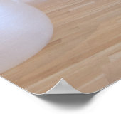 Poster Femme faisant un exercice (Coin)