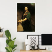 Poster Femme Fellah, Charles Landelle (Bureau à domicile)