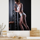 Poster Femme formatrice (Cuisine)