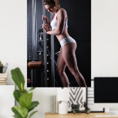 Poster Femme formatrice (Bureau à domicile)