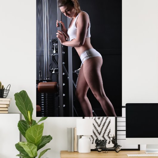 Poster Femme formatrice (Bureau à domicile)