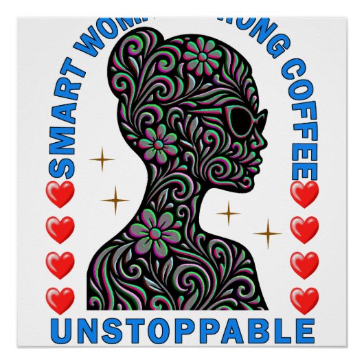 Poster femme forte (Devant)