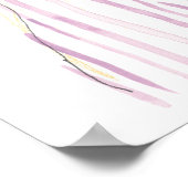 Poster Femme forte et belle souriante (Coin)