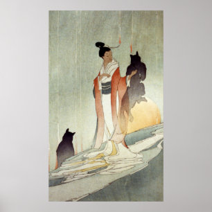 Poster Femme Fox - Bertha Lum - 1916