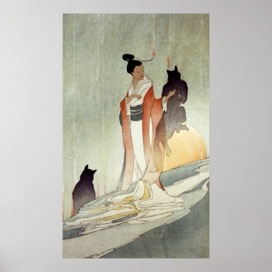 Poster Femme Fox - Bertha Lum - 1916 (Devant)