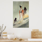 Poster Femme Fox - Bertha Lum - 1916 (Cuisine)