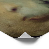 Poster Femme Fumer Vape Grunge Art (Coin)