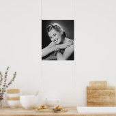 Poster Femme glamour (Cuisine)