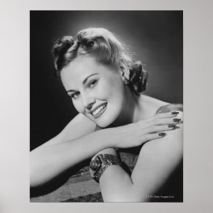 Poster Femme glamour