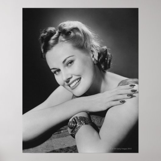Poster Femme glamour (Devant)