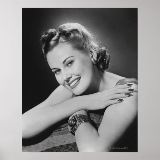 Poster Femme glamour (Devant)