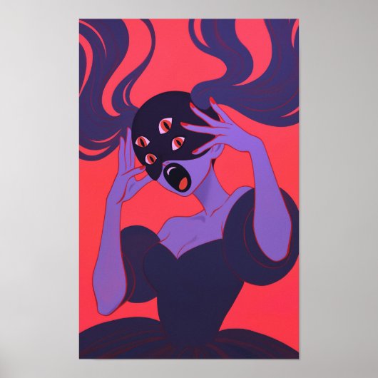 Poster Femme Imaginaire (Devant)