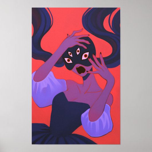 Poster Femme Imaginaire (Devant)