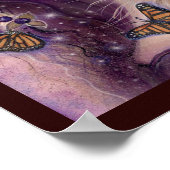 Poster Femme Imaginaire avec chat par Renee Lavoie (Coin)