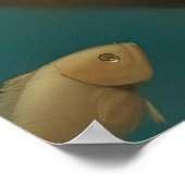 Poster Femme Imaginaire Se Baigner Sous L'Océan (Coin)